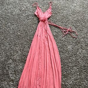 Pink Maxi Dress